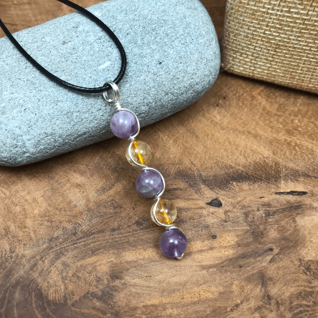 Améthyste et citrine