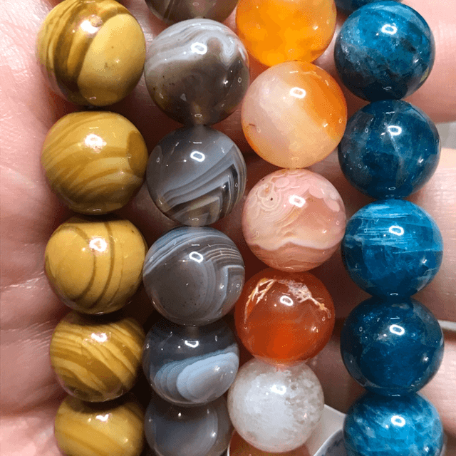 Agate du Bostwana - 10mm