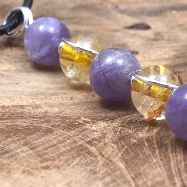Améthyste et citrine