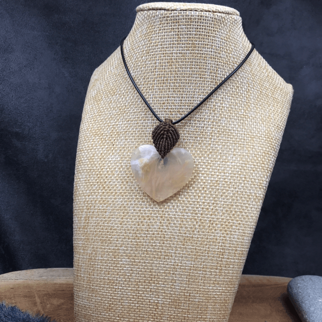 Agate à inclusions