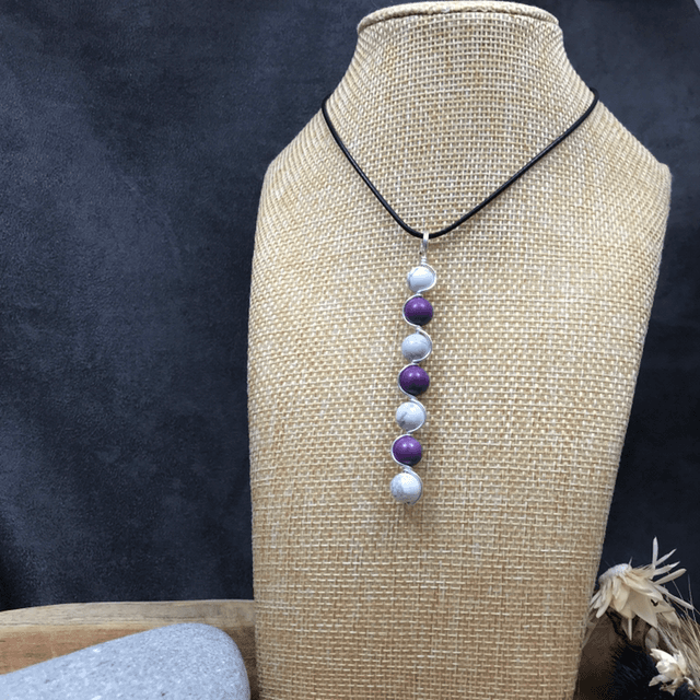 Phosphosidérite et Howlite